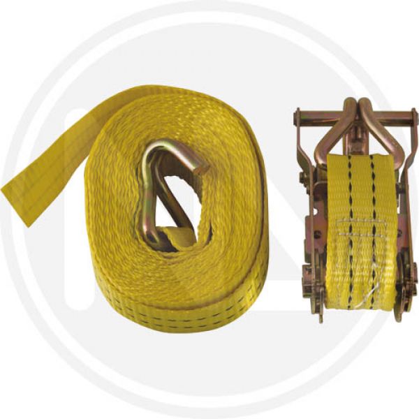 cinghie di ancoraggio doppia con ganci