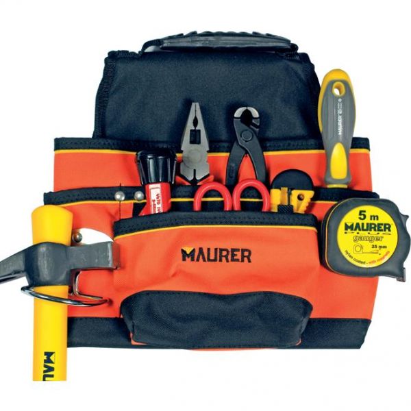 Borsa da carpentiere in nylon 6 tasche