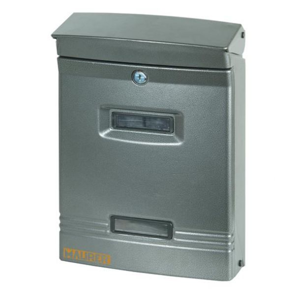 Cassetta Postale Maurer Pony Antracite misura 26x38x11 cm.