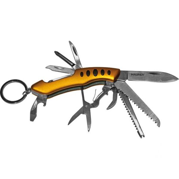 COLTELLO MULTIFUNZIONI LAMA INOX MAURER - CF. BLISTER