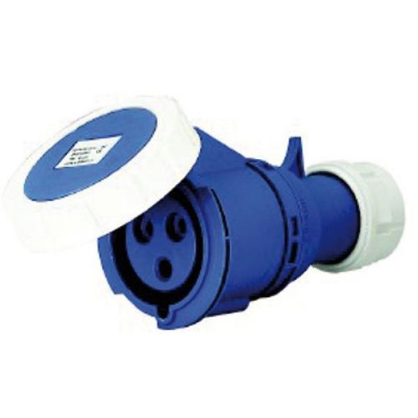 PRESA INDUSTR. MAURER PLUS 220V 16A 2P+T IP67