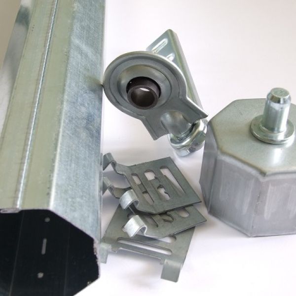 Kit rullo tapparella da 60 mm. per motore elettrico