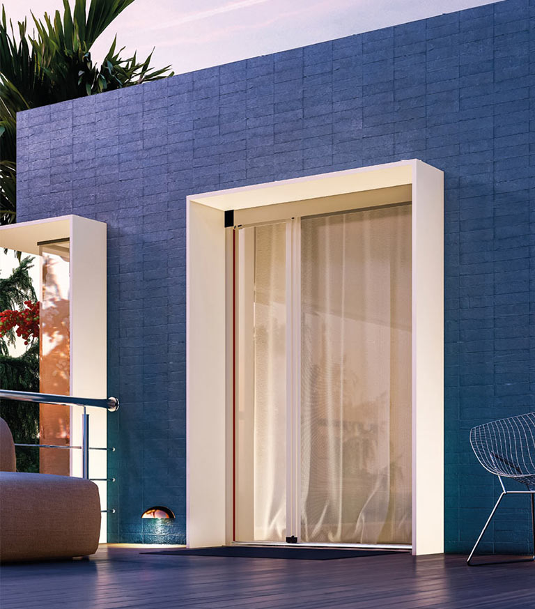 Zanzariera P-45 Guida pavimento anti cimice