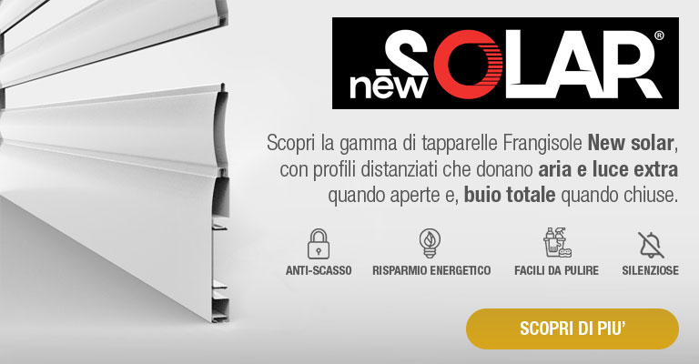 Tapparelle Frangisole New Solar