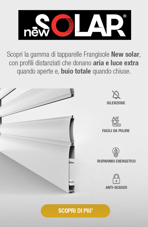 Tapparelle Frangisole New Solar