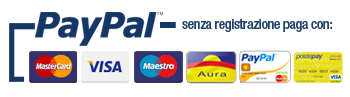 Carte di credito utilizzabili con Paypal