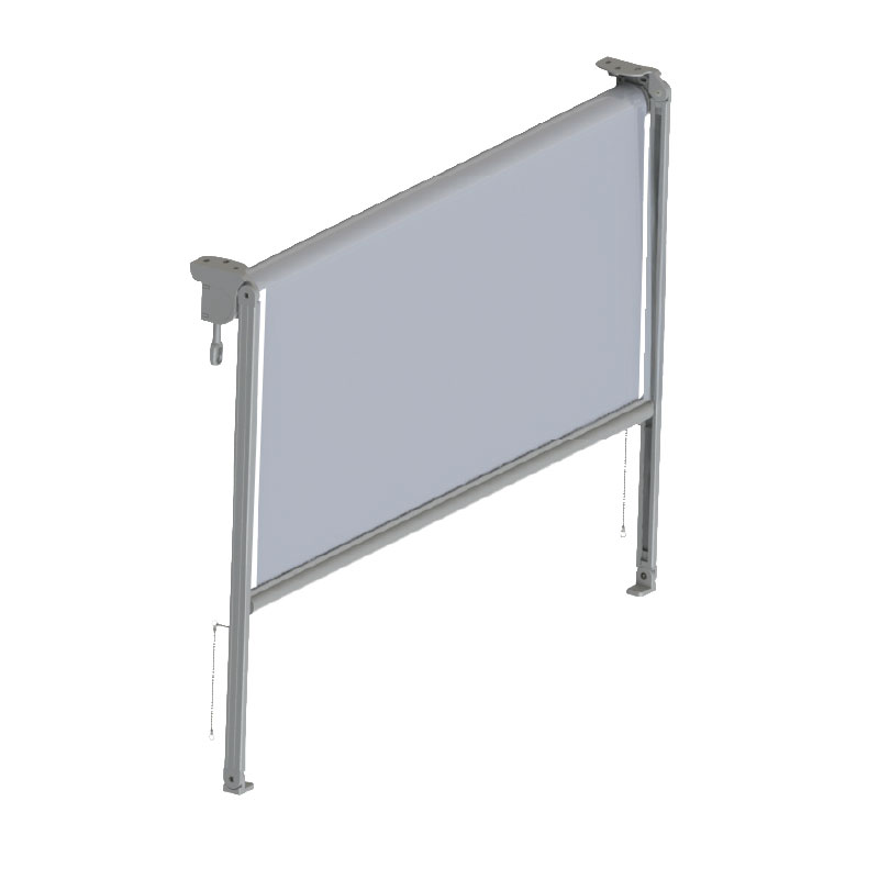 disegno tecnico Tenda a caduta 3000 con guide e cassonetto