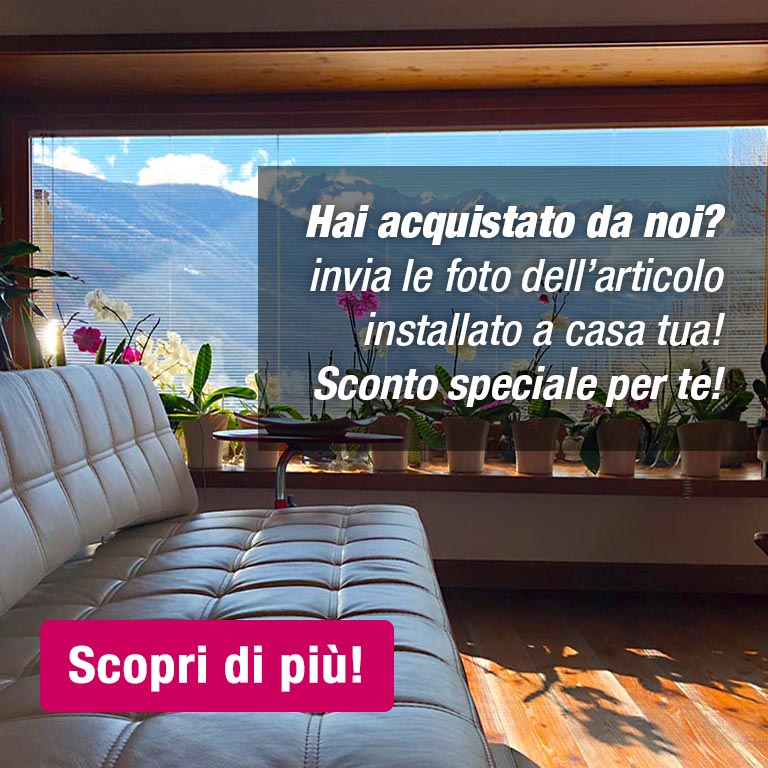 Inviaci le tue foto, le pubblicheremo nella pagina dedicata e avrai uno sconto speciale!
