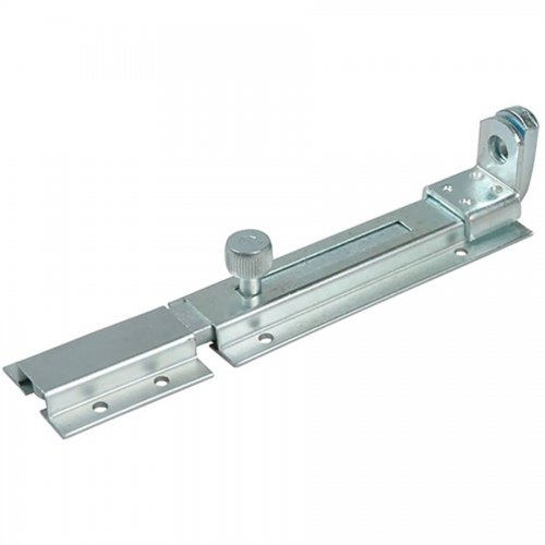 Catenaccio Portalucchetto Zincato 18cm "ibfm 36-180 - 10 pz - Misura 180 mm. - cod. 19011