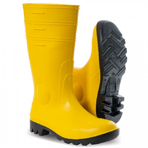Stivali In Pvc Sicurezza N.42 Giallo Maurer S5 - Misura n 42 - cod. 83426