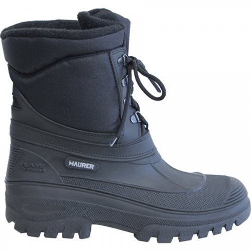 Stivali Tronchetto N.39 Invernali Mod.canadese Nero Maurer - Misura n 39 - cod. 98473