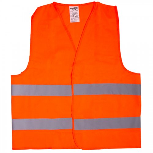 Gilet Alta Visibilita' Arancio Maurer - Cf. Blister - Taglia Unica e Colore Arancio - cod. 83612