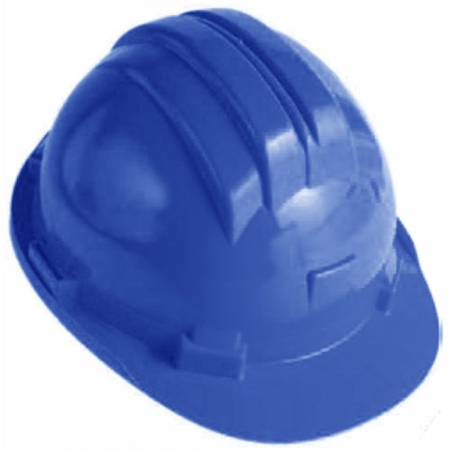 Elmetto Protettivo In Abs Blu C/sottogola - Colore Blu - cod. 22289