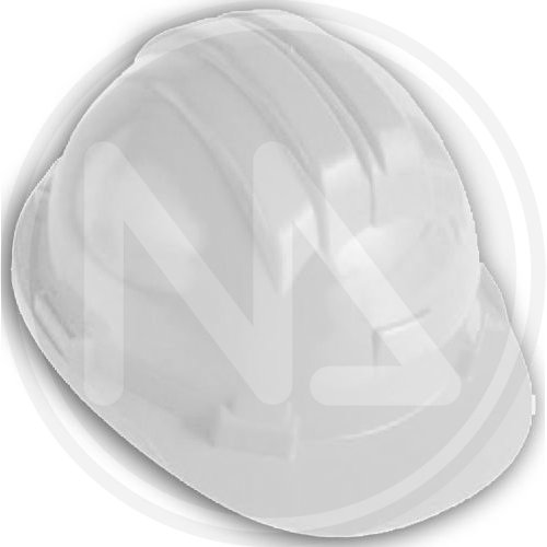 Elmetto Protettivo In Abs Bianco C/sottogola - Colore Bianco - cod. 22274