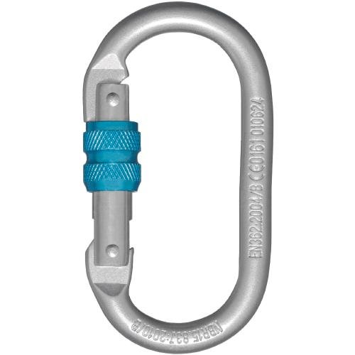 Moschettone X Imbracatura A Vite Maurer Plus - Cf. In Busta - Lunghezza 10 Cm. E Apertura 17 mm. - cod. 96793