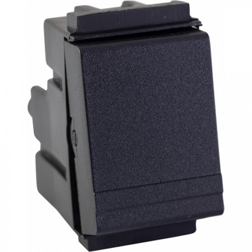 Pulsante Campanello Living "standard" 16a Grigio Maurer - Colore Grigio - cod. 52451