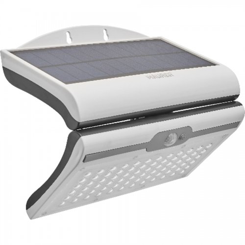 Proiettore Led C/staffa Maurer 60w Ip44 3000k-6500k C/sensore -scatola - Batteria 3,7 Volt - 3,6 Ah e Potenza led 60 Watt e Sviluppo 420 Lm - cod. 83107