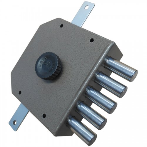 Serratura Moia Da Applicare A Pompa g 423 Sx C/pomolo S/scrocco - Verso - SX - Apertura - Pomolo - cod. 34805