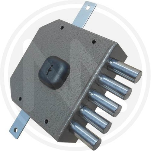 Serratura Moia Da Applicare A Pompa "g 433 Dx" C/chiave S/scrocco - Verso Dx E Apertura Chiave - cod. 34800