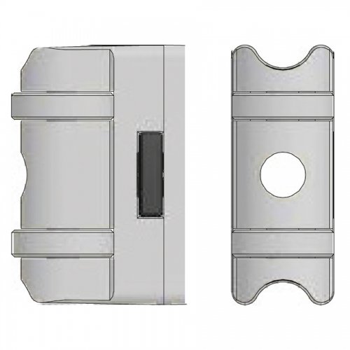 Rullo Intercambiabile Con Molle Omec 01435 - Misura 11x19x28 mm. - cod. 35017