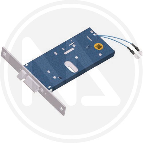 Serratura Elettrica Per Fasce "omec 388 F16" Ent60 - Articolo 388 e Entrata 60 mm. e Frontale 16 mm. - cod. 30072