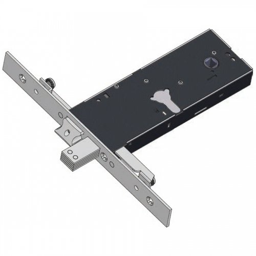 Serratura Per Fasce "omec 11170 F25" Ent110 - Articolo 11170, Entrata 110 mm. E Frontale 25 mm. - cod. 30049