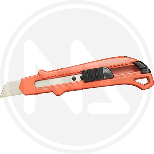 Cutter Lama Spezzare 18mm Metallo Rosso - Lama 18 mm. - cod. 34946
