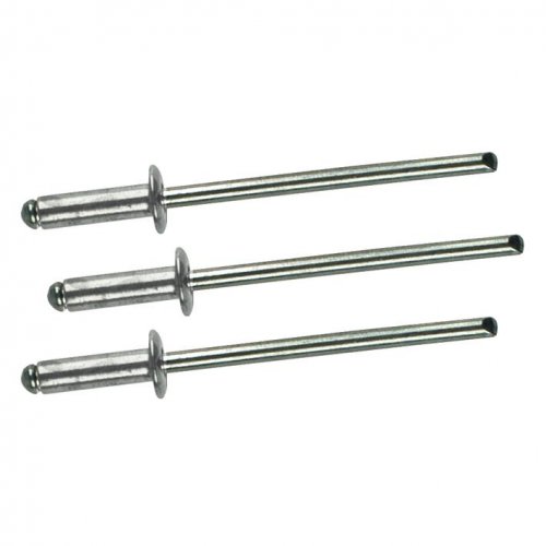 Rivetti Alluminio T/larga 4,0x10mm Maurer Cf 500pz - Misura - 4,0x10 mm. - Confezione - 500 pz. - cod. 96509