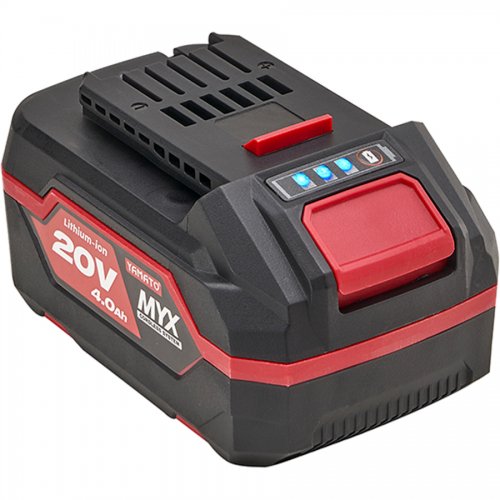 Batteria Litio Yamato Myx "bl 2040" 20v 4,0ah - Tensione 20 V - 4,0 Ah - cod. 53181