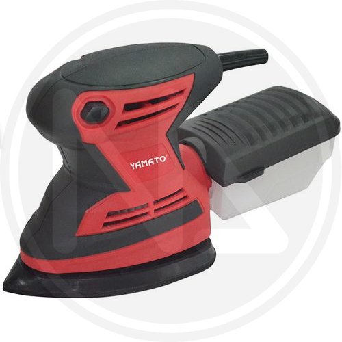 Levigatrice A Delta Yamato 200w Palmare - (s) - Potenza 200 Watt e Velocit max 15500 opm e Piastra 14x10 cm. - cod. 81596