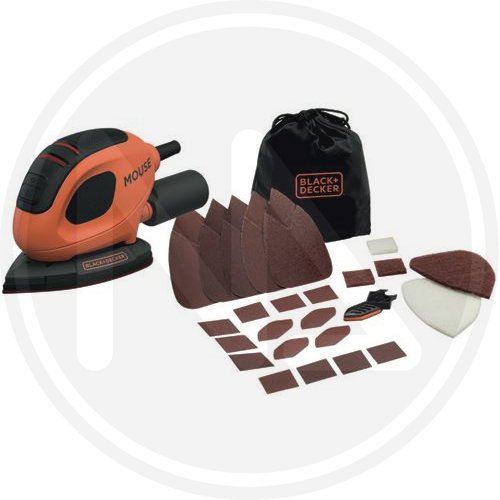 Levigatrice Orbitale Mouse B&d "bew230 Bc" - Potenza 55 Watt E Velocit� Max 11000 Opm - cod. 66886
