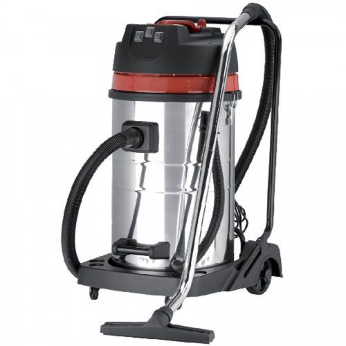 Idroaspiratore Yamato 70lt Inox "1,2/70 3 Power" 3x1200w Tristadio - Potenza 1200x3 Watt e Serbatoio 70 lt. - cod. 82949