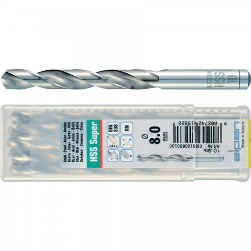 Punta Metallo Hss super 951 3,0mm Alpen Rettificata - 10 pz - - 3 mm. - Lunghezza - 61 mm. - cod. 81851