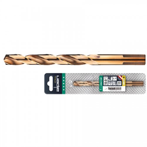 Punta Acciaio Hss cobalto Grip 10mm Alpen - Cf. Blister - - 10,0 mm. - cod. 69114