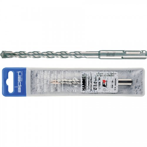 Punta Cemento "sds Plus F4" Alpen mm 4x110 - Cf. In Blister - 4 mm. E Lunghezza 110 mm. - cod. 80557