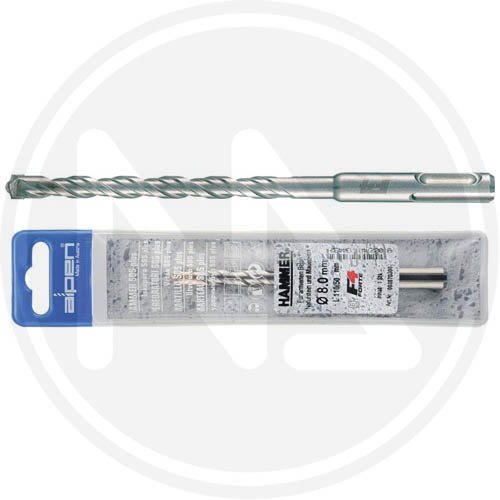 Punta Cemento sds Plus F4 Alpen Mm 18x450 - Cf. In Blister - - 18 mm. - Lunghezza - 450 mm. - cod. 84089