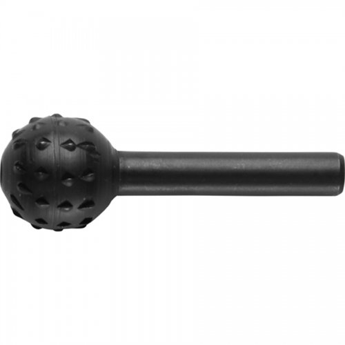 Raspa Rotativa Cilindrica Bombata Maurer - Gambo 6 mm. - cod. 50431