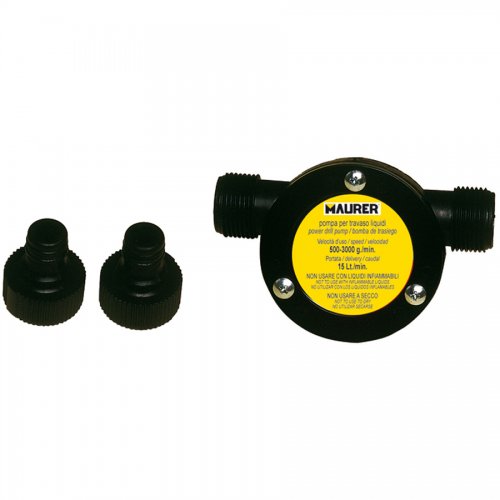 Pompa Travaso X Trapano Maurer (no Alimenti) - Portata Max 15 Lt./min. - cod. 80171