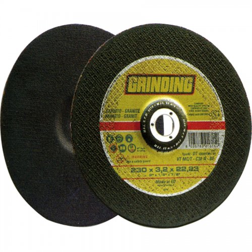 Mola Taglio Granito "vt Mc - T" Grinding 230x3,2mm - Misura 230x3,2 mm., Foro 22,23 mm. E Uso Taglio - cod. 67517
