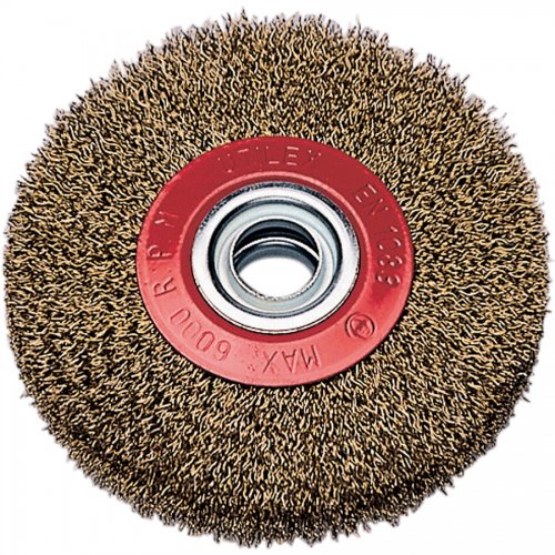 Spazzola A Disco Maurer Mm0,3 125x30x25 - Cf. In Blister -  125 mm. e Altezza fili 30 mm. - cod. 86517