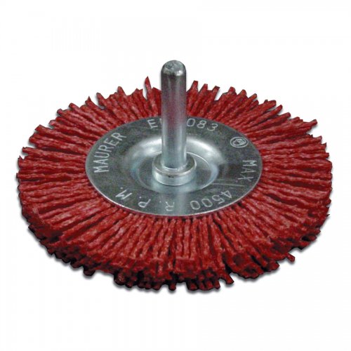 Spazzola A Disco Maurer Nylon Gr.80 75x8 - Cf. In Blister -  75x8 mm. - cod. 87293