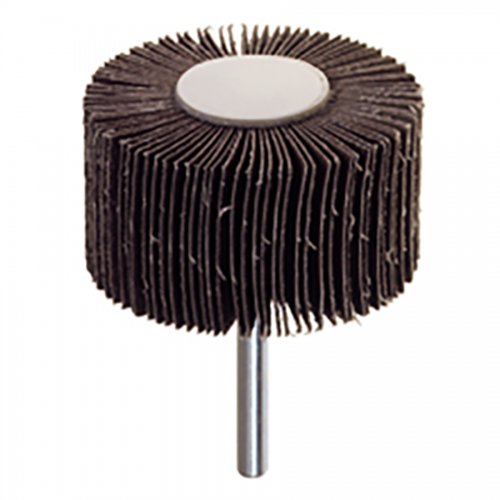 Ruota Abrasiva Lamellare C/gambo Gr. 80 "pg 358.50" - Articolo 358.50, 50x20 mm. E Gambo 6 mm. - cod. 46711