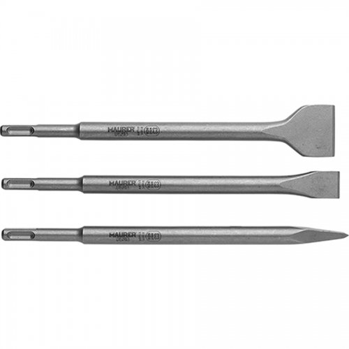 Scalpelli Maurer Plus Sds Plus 3pz - Lunghezza 250 mm. - cod. 88713