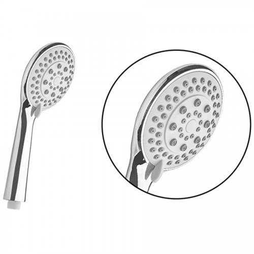 Doccetta Maurer 5 Funzioni 100mm "francy Aqua" Cromata - Funzioni 5 E Finitura Cromata - cod. 53774