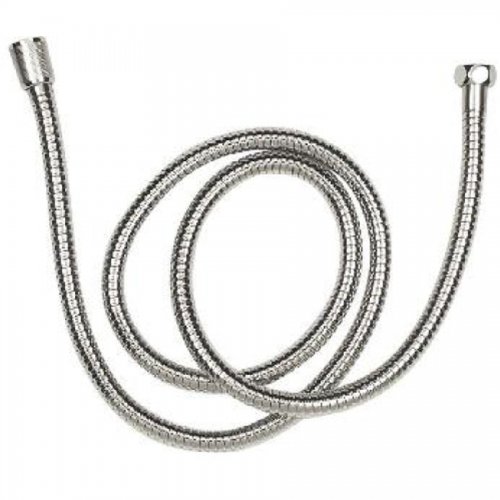 Flessibile Doccetta 150cm Doppia Graffatura Attacco Conico Cromato - Lunghezza 150 Cm. - cod. 29216