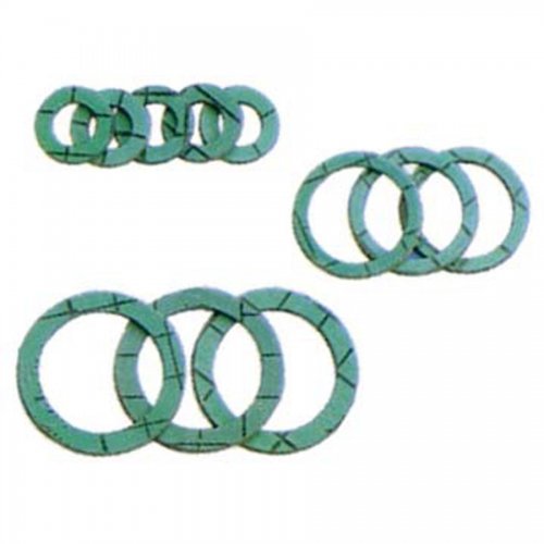 Guarnizioni Per Raccordi 1/2 Maurer Bl.12pz "one Price" (53393) - 12 bl - Misura 1/2" e Cf. blister 12 pz. - cod. 27140