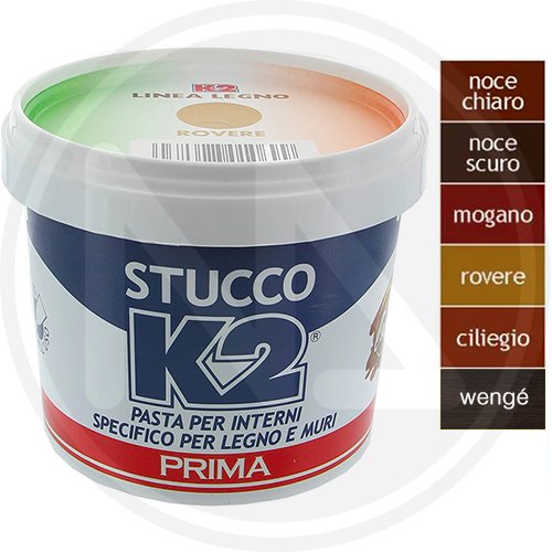 Stucco In Pasta k2 0,5 Kg Wenge - Colore - Weng&eacute; - Contenuto - 0,500 kg. - cod. 46718