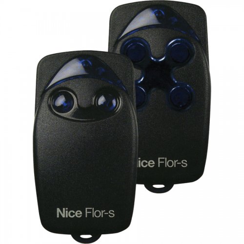 Radiocomando Sice "nice Flor - S2" 433,92mhz 2tx Originale - Tasti 2, Mhz 433,92 E Colore Nero - cod. 34326