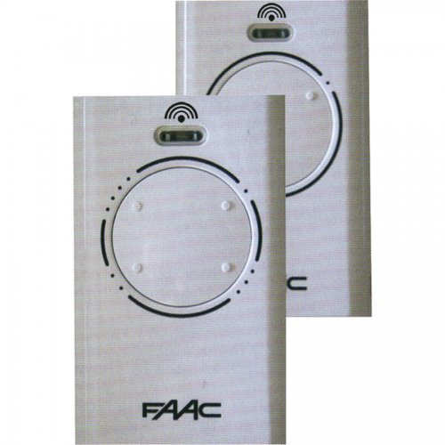 Radiocomando Sice "faac Xt2" 868,35mhz 2tx Originale - Tasti 2 e MHz 868,35 e Colore Nero - cod. 34321