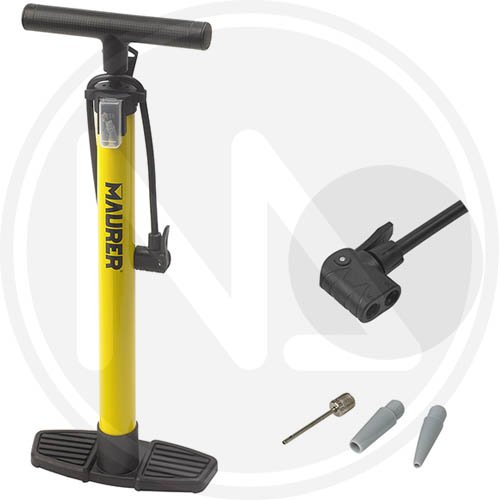 Pompa Cicli Maurer Acciaio 43,5x570mm 5,5bar - Cf. Cavaliere - Pressione 5,5 Bar - cod. 82280